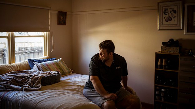 Scott Ginters: 'My physical impairment was 63 per cent and mental was 18 per cent.'