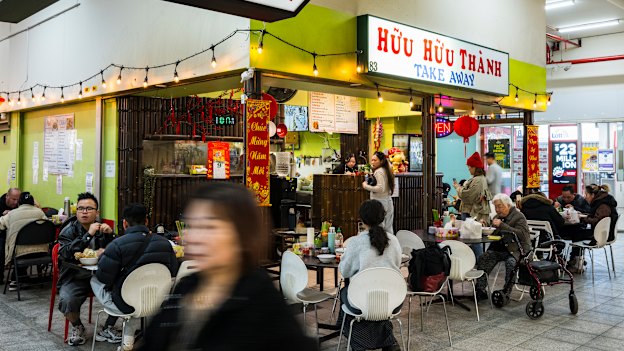 Huu Huu Thanh within Footscray Market.