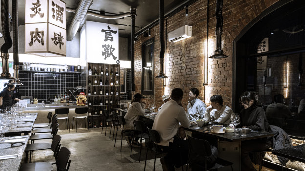 Wang Wang BBQ is a Chinese barbecue restaurant in an attractive Victorian corner building.
