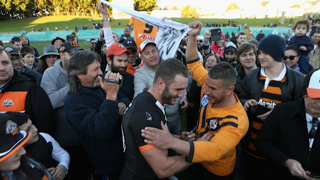 Robbie Farah’s first stint at the Wests Tigers came to an end following an emotion-charged afternoon at Leichhardt Oval playing for the club’s reserve grade side in front of a few thousand die-hard supporters.