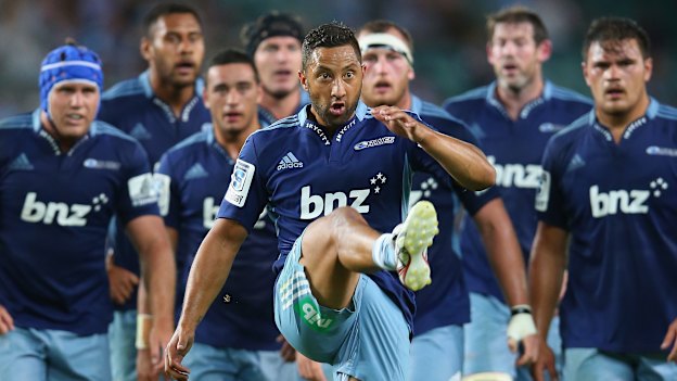 Benji Marshall didn’t have much success during his time with the Auckland Blues during the 2013 Super Rugby season. 