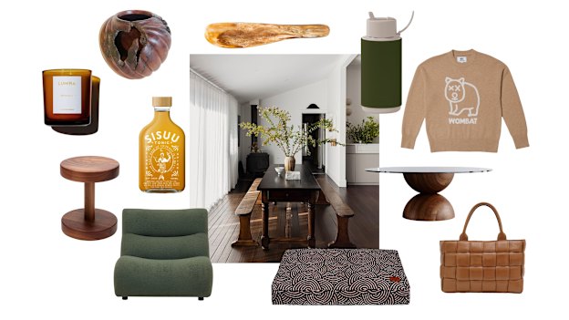 Centre photograph: Megan Morton’s “Mimosa Moon” courtesy of Luxaflex.  