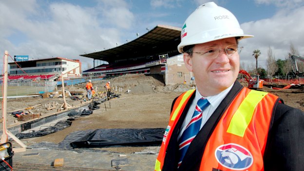 Campbell Rose was previously the chief executive of the Western Bulldogs.
