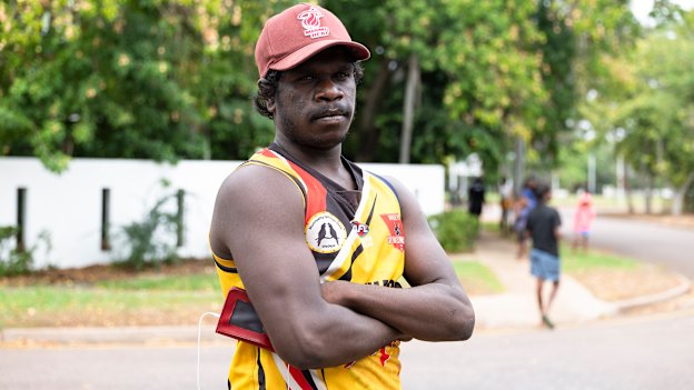 Ray from Wadeye is taking time out in Darwin, maybe until next year. 