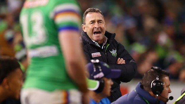 Ricky Stuart says he is trying to become more mellow - not that you’d know it.