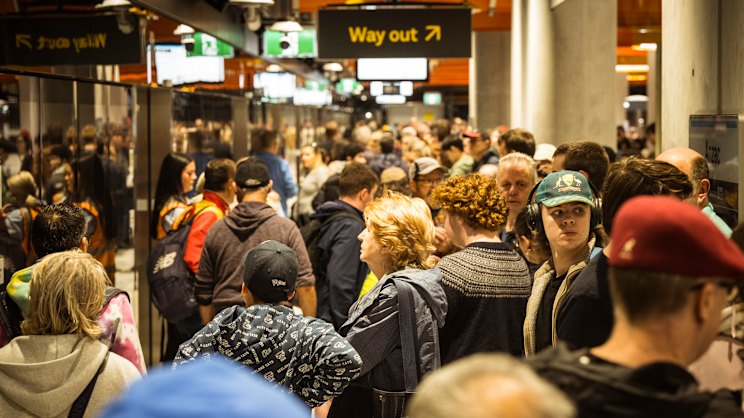 theage.com.au - Angus Delaney - Dozens of Metro Tunnel trains cancelled as industrial action threatens timetables
