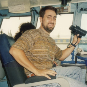Bradley Edwards in the 1990s.