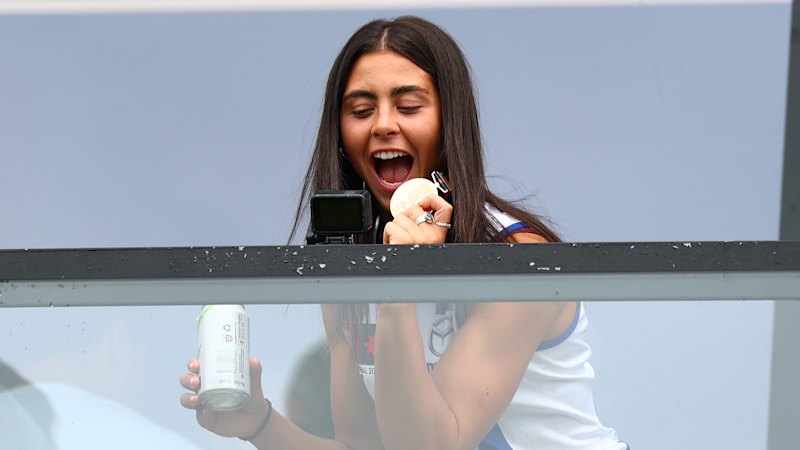 The Kangaroos banned one phrase this season. On Sunday, celebrating with fans, they could finally use it