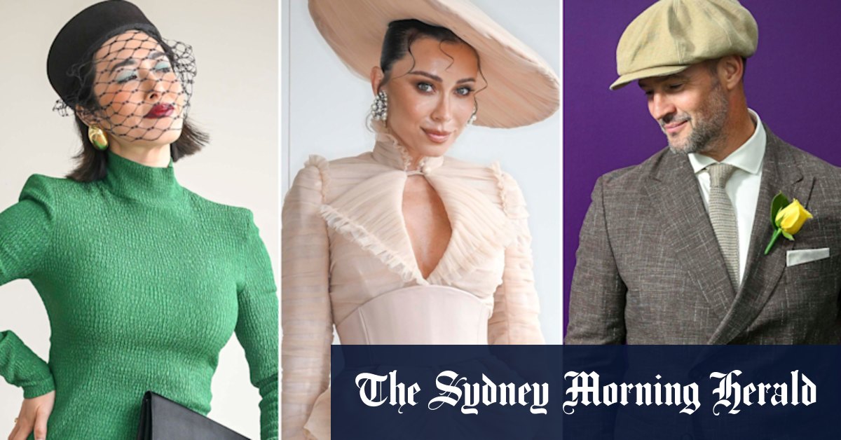 Melbourne Cup best dressed: Nude dress-ups and Peaky Blinders
