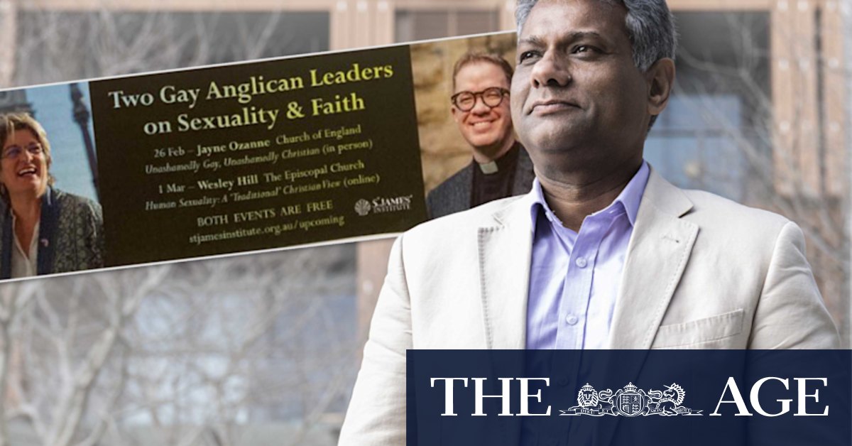 Anglican archbishop apologises for promoting gay rights campaigner in newspaper ad - Vimarsana News