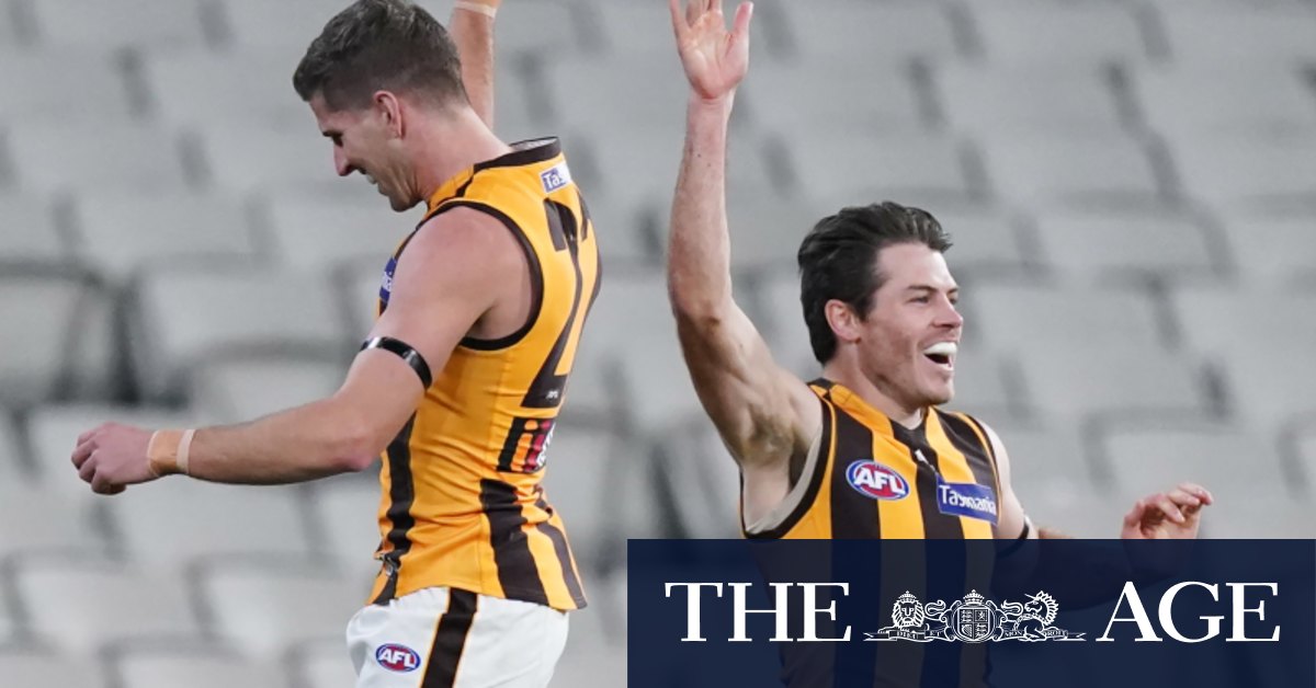 AFL 2020 Hawthorn rebound with big win over the Richmond Tigers