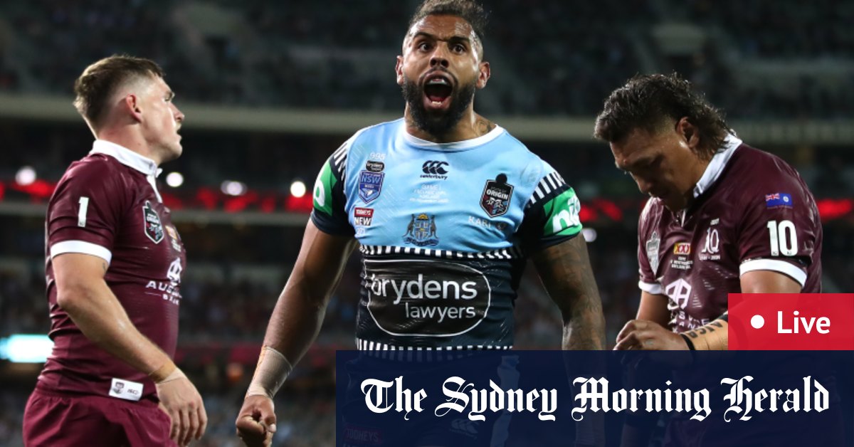 State of Origin 2020 LIVE updates: NSW Blues vs Queensland ...