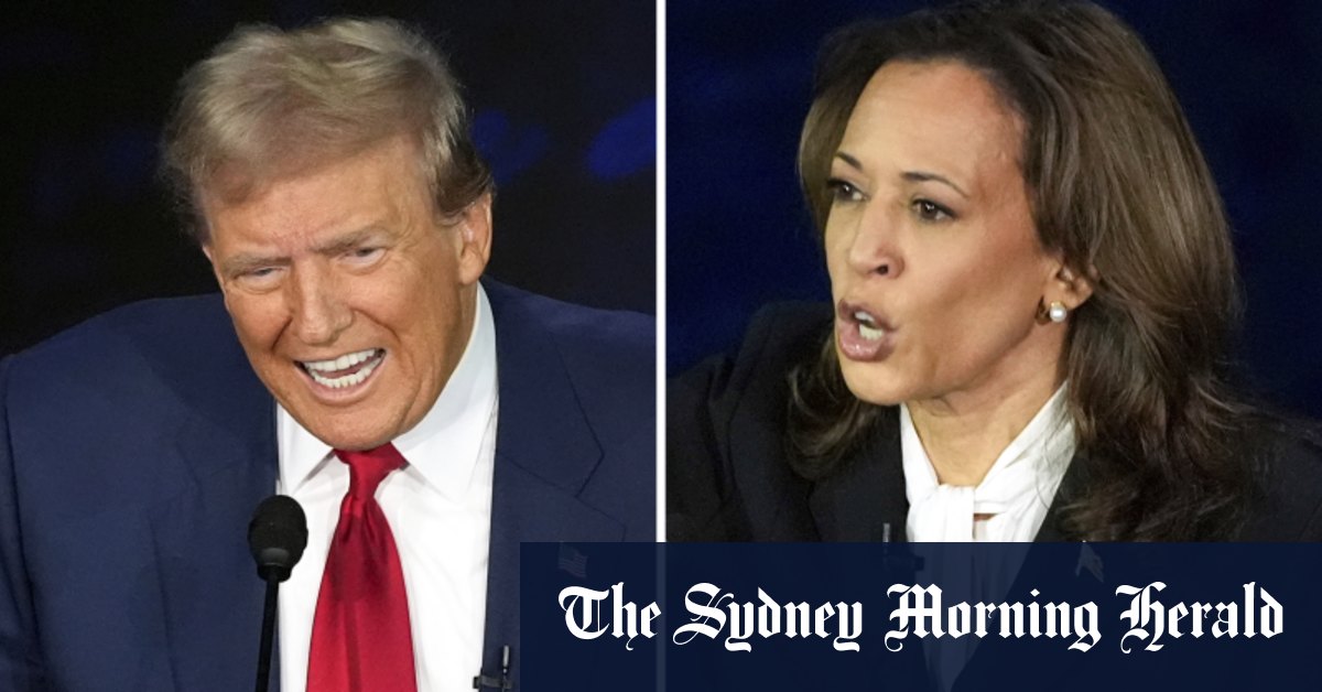 Kamala Harris builds lead over Donald Trump in new poll, voters see her as ...
