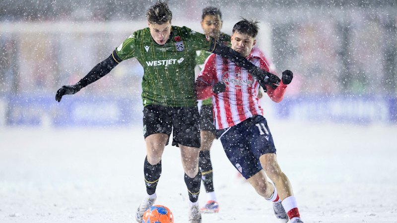 The stunning goal that prompted fans to go shirtless ... in a blizzard