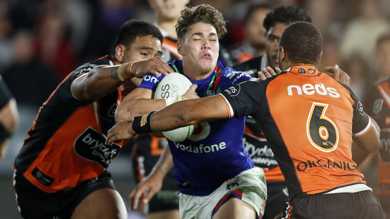 Nrl 21 Reece Walsh Inspires New Zealand Warriors To Win Over Wests Tigers
