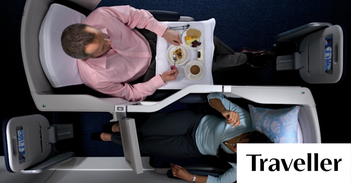 Business class on this plane is so bad, even the crew hates it