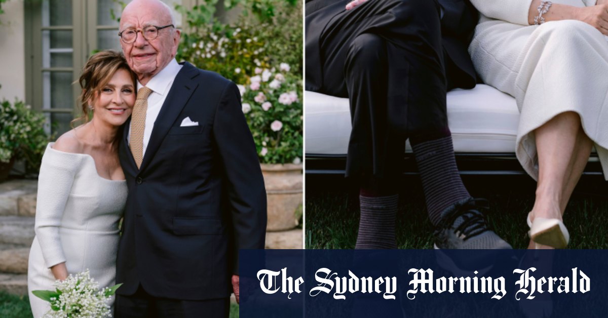 Footwear fashion: The verdict on Rupert Murdoch’s wedding sneakers