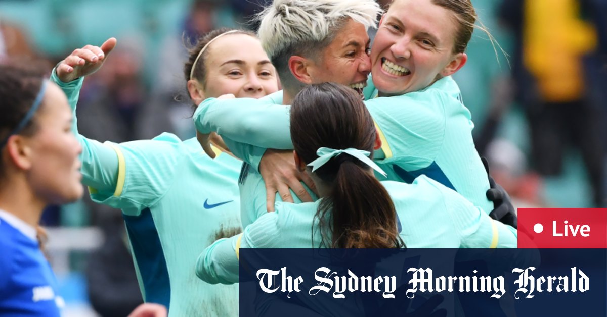 Matildas Paris Olympic qualifier Australia v Uzbekistan results, scores, kick off time, program