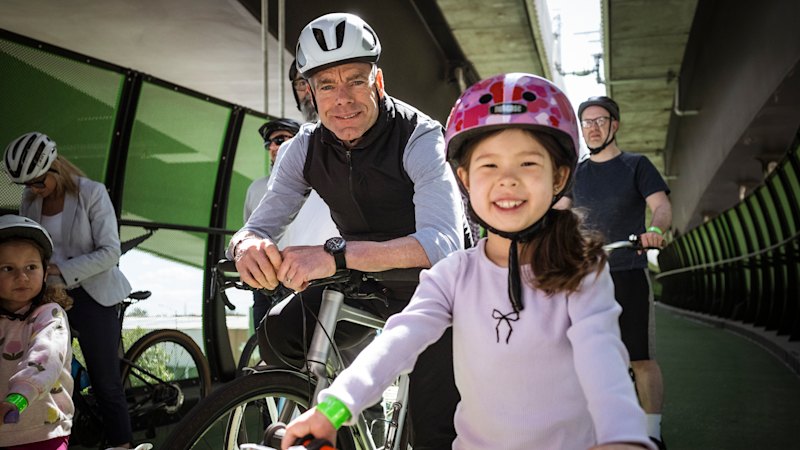 Life can flash before cyclists’ eyes on busy Footscray Road. A new 2.5km veloway will change that