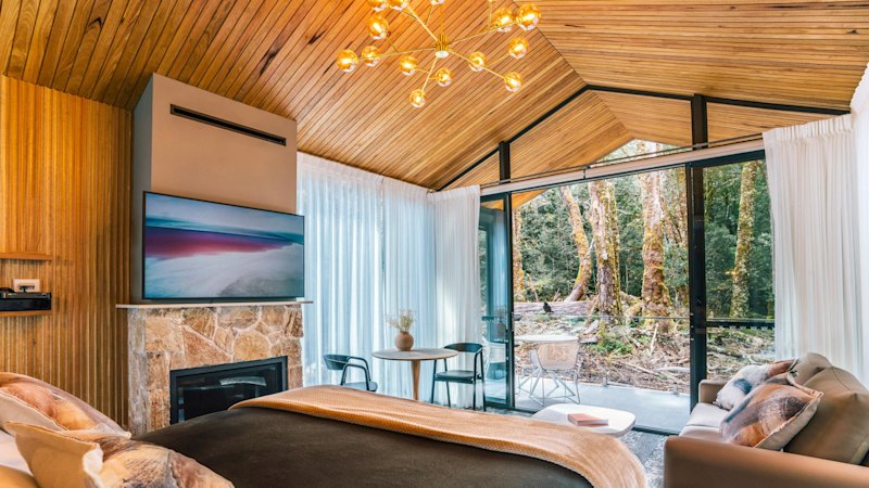 Luxury is now affordable at these cabins in iconic Tassie national park