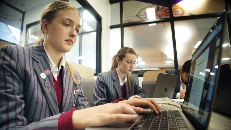Prestigious Kew private school adopts online learning to prepare students for university