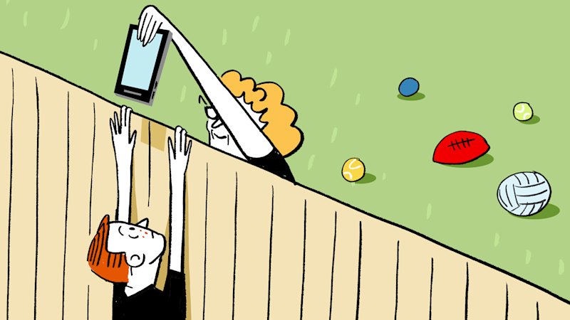 How can I spur my kids to play in the backyard when the neighbour gets so cranky?