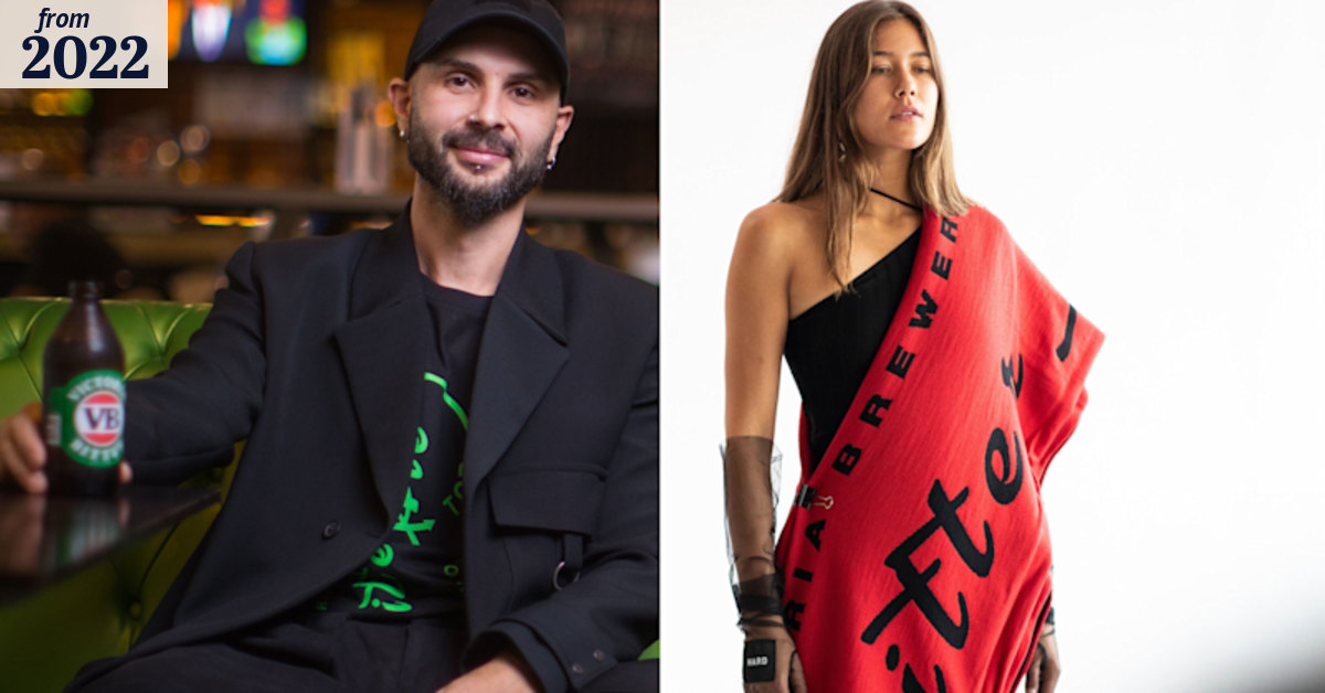 Victoria Bitter quenches its high fashion thirst