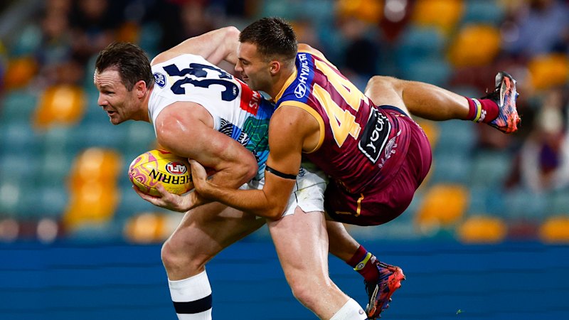 AFL LIVE: In Sir Doug Nicholls Round, the Lions and Cats are proving why they’re the class of the AFL