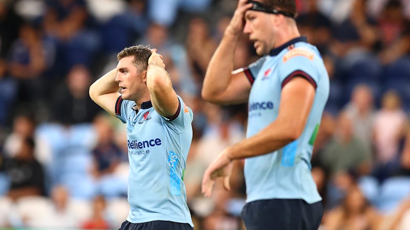 Waratahs waste first-half dominance to lose 12th in a row against Blues