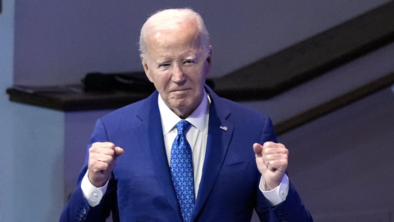 Biden issues challenge to his critics during unexpected call to morning TV