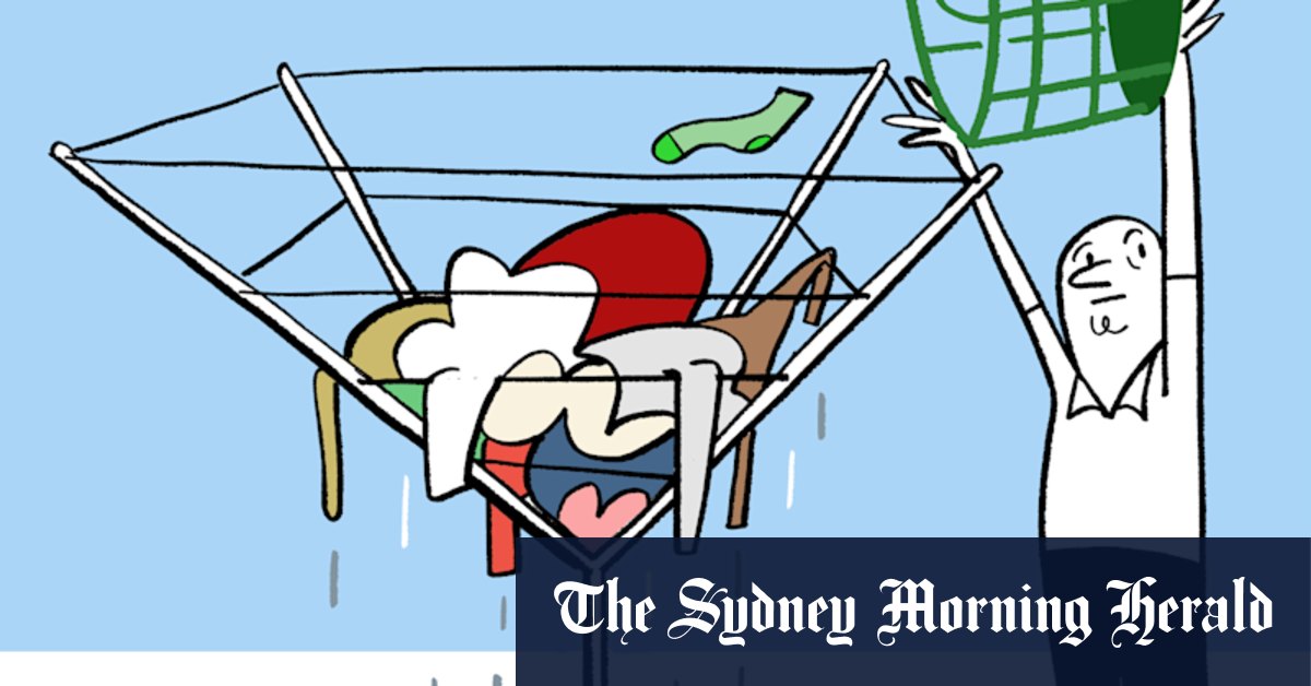 Just one peg for my wife’s undies? It’s a hanging offence