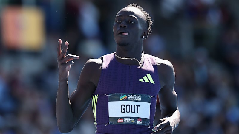 Gout runs under 20 seconds to smash national 200m record