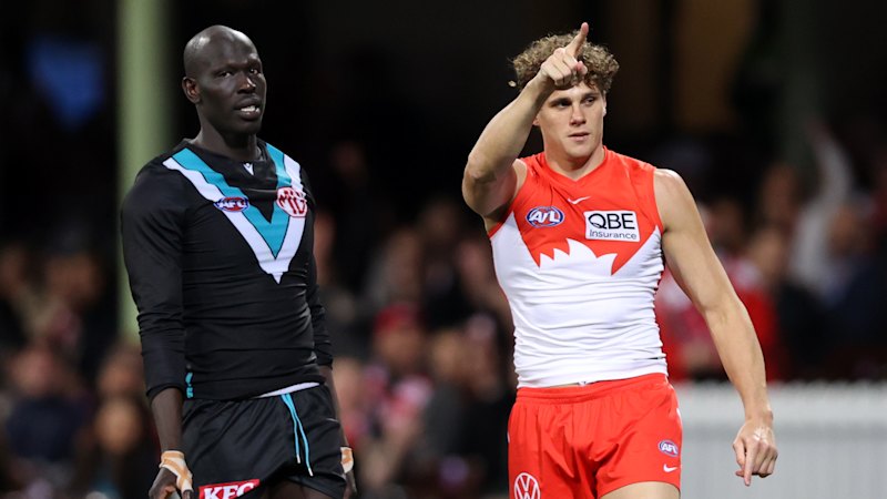 Curnow unstoppable as Swans power past Port Adelaide