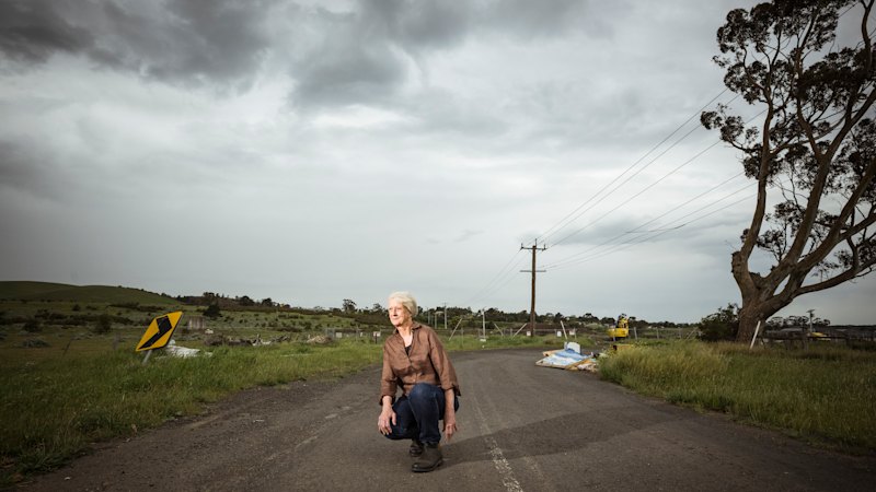 This newly approved suburb is supposed to have 1400 homes. But none of them can be built