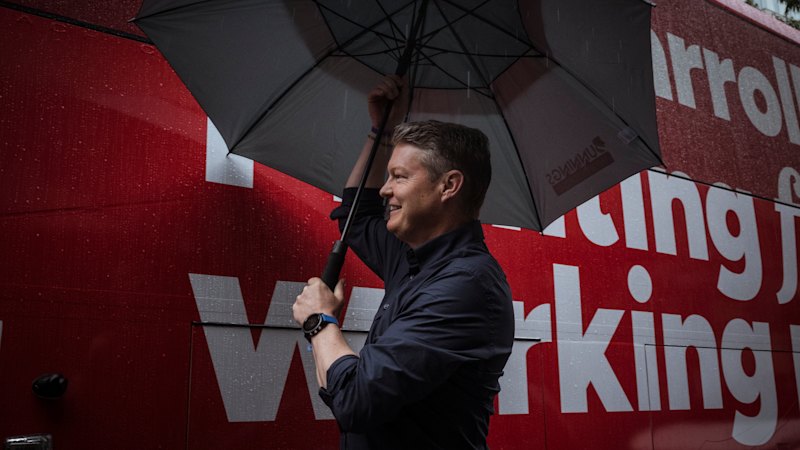 ‘Petrol’s paid for’: Carroll kicks off re-election campaign in Geelong