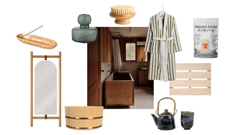 Stuck in a self-care rut? Turn your bath into a day spa with these Japanese-inspired tools
