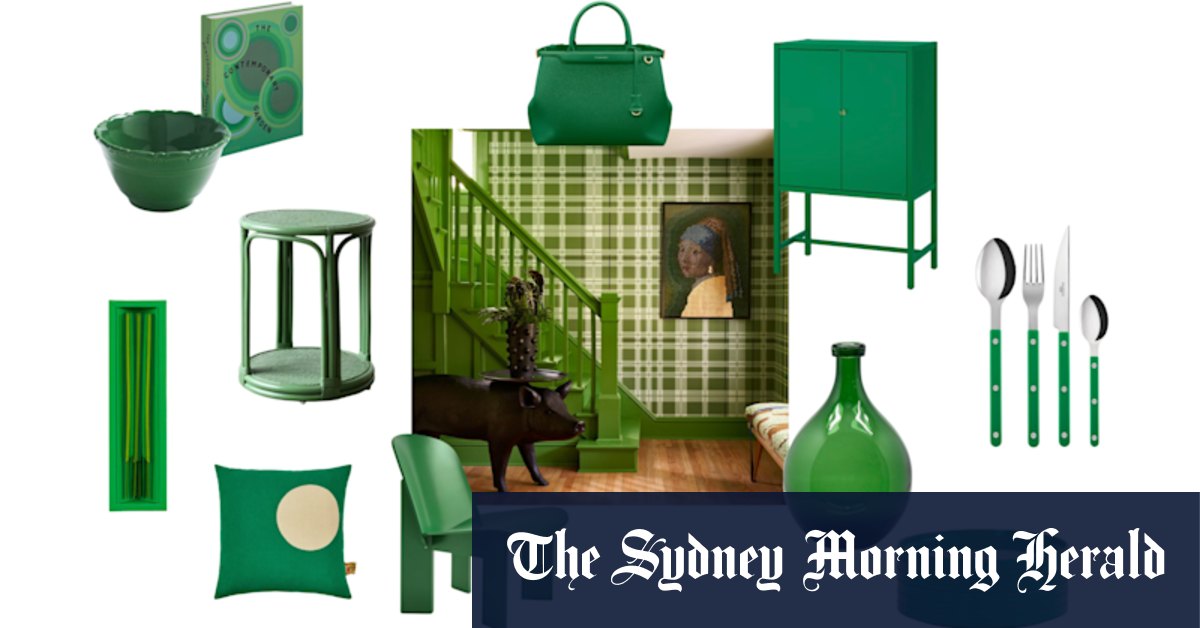 Green: The Calming Home Accessory Color Dominating Interior Design Trends