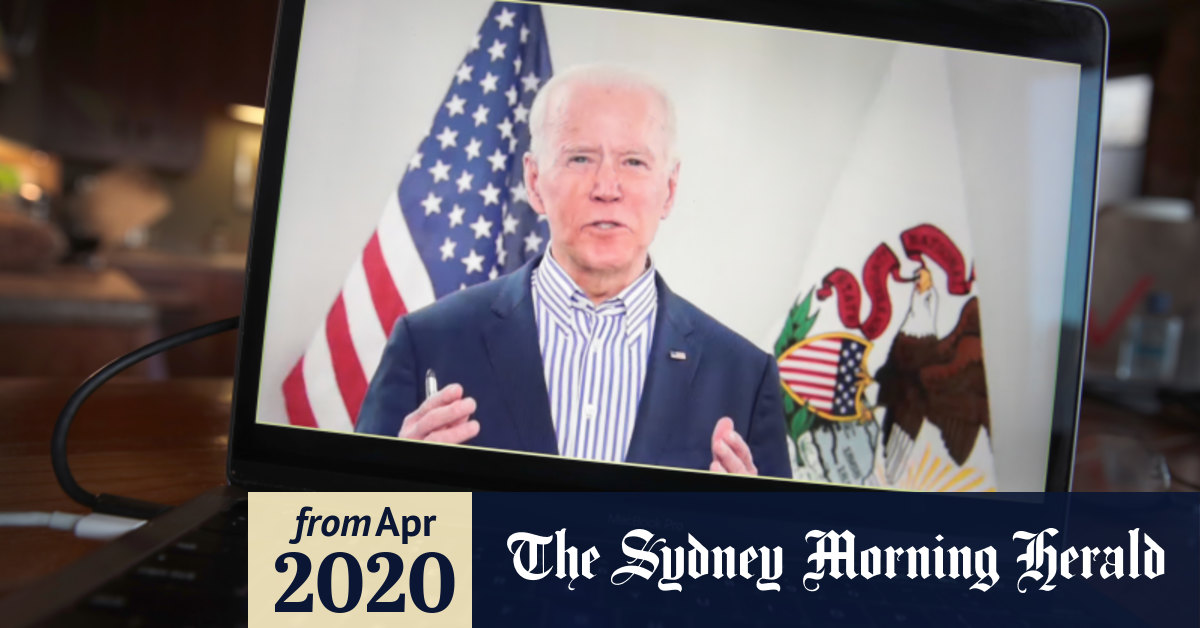 Jose Biden Reaches For Virtual Ropeline To Keep Up Momentum In Crisis