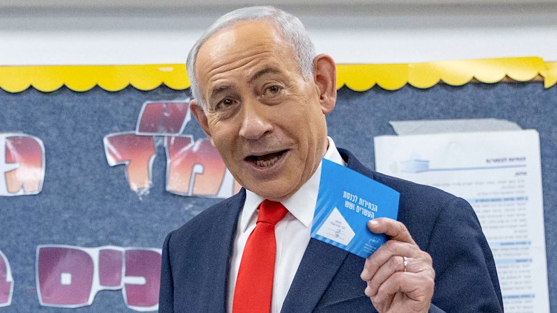 Netanyahu, Eisenkot cast votes as Israel’s polls open in defining test