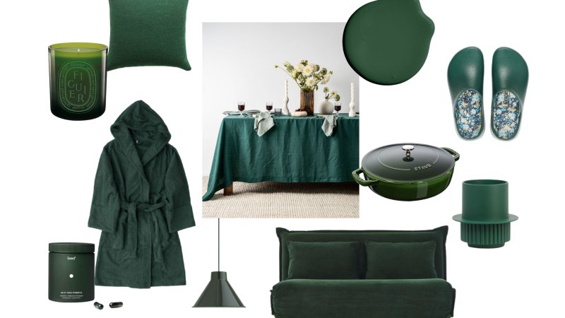 Lush and luxe, it’s no wonder that forest green is having a moment in home décor