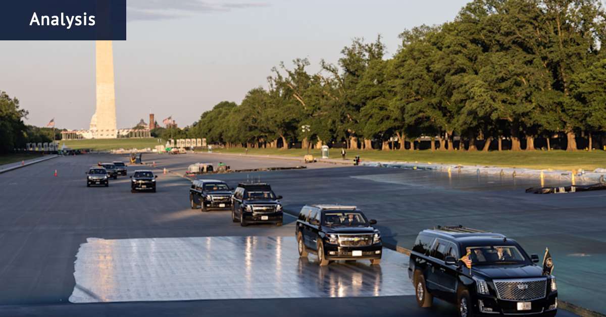 The reflecting pool saga is a metaphor for the Trump presidency itself