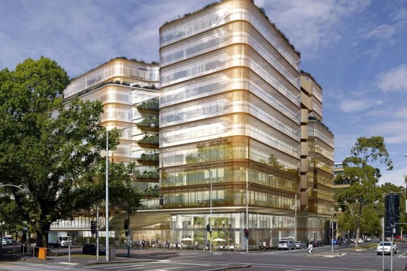 Victoria Place, at 200 Victoria Parade, will have a NABERS 6-Star energy rating.