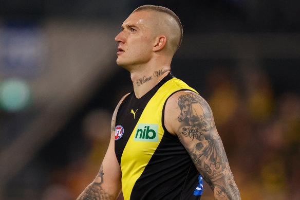 Tigers star Dustin Martin.