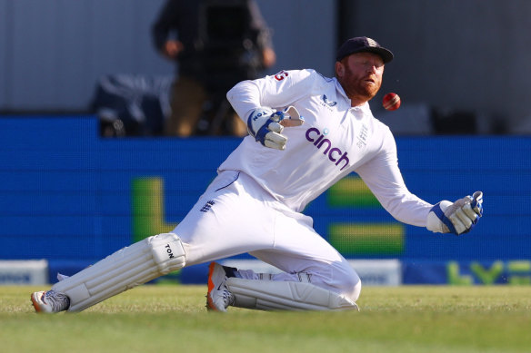 Jonny Bairstow has dropped several catches this series.