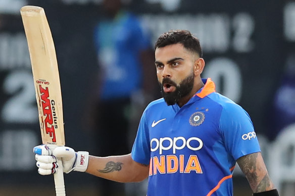 India's captain Virat Kohli was in blistering form against the West Indies.