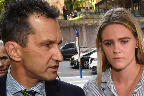Lawyer Paul Horvath and swimmer Shayna Jack have a tough ask to argue for a reduced penalty.