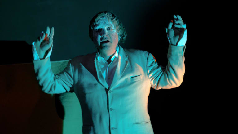 Ben Grant in The Rug at La Mama Courthouse until November 11. 