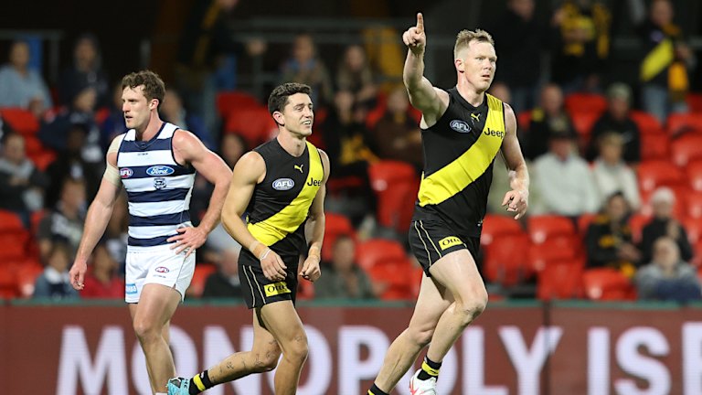 As It Happened Richmond Into Top Four With Crush Win Over Cats