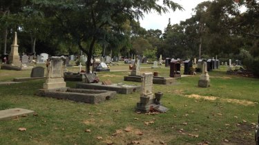 karrakatta cemetery renewal destroyed shocks headstones families burial section after credit