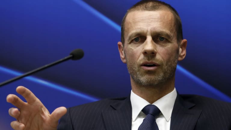 UEFA president Aleksander Ceferin.